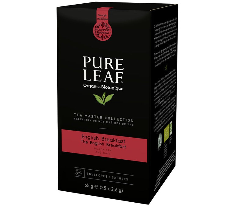 20 English Breakfast black tea pyramid tea bags Pure Leaf