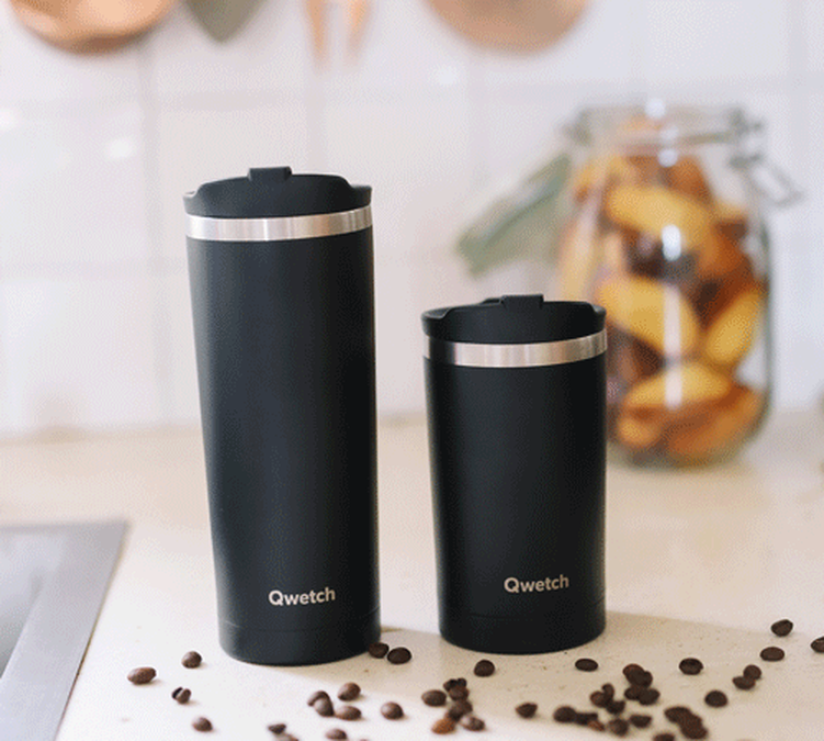 Qwetch Insulated Travel Mug Originals 470ml (Black)