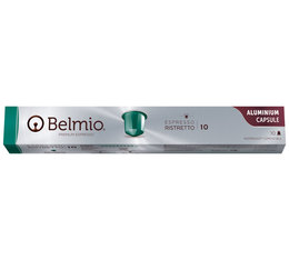 Belmio 'Espresso Ristretto' aluminium capsules for Nespresso x10