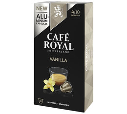 Café Royal 'Vanilla' aluminium capsules for Nespresso x10