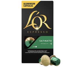 L'Or Espresso Capsules Satinato Nespresso Compatible x 10