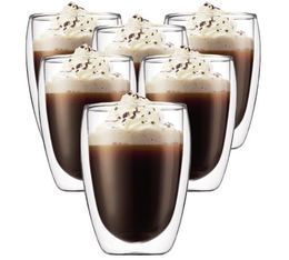 6x35cl Pavina double wall glasses - Bodum