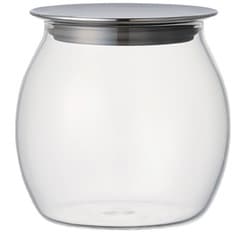 KINTO Totem glass storage jar - 250g capacity