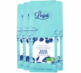 Lugat Organic Coffee Beans Eden Roast - 4 x 250g