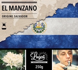 Ground coffee for Hario/Chemex coffee makers : El Salvador - El Manzano - 250g - Cafés Lugat
