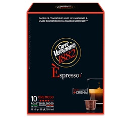 Caffè Vergnano 'Espresso Cremoso' capsules for Nespresso x 10