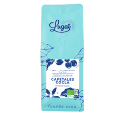 Cafés Lugat Organic Ground Coffee Cafetales Cocla for moka pots - 250g