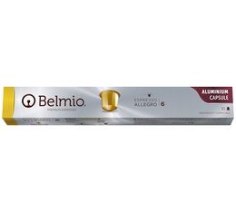 Belmio 'Allegro' aluminium capsules for Nespresso x10