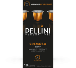 Pellini Nespresso* Original Compatible Pods Cremoso x 10