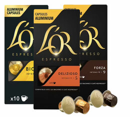 L'Or Espresso Discovery Pack Nespresso* Original-compatible Pods x 30