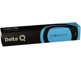 DeltaQ DeQafeinatus x 10 decaf coffee capsules