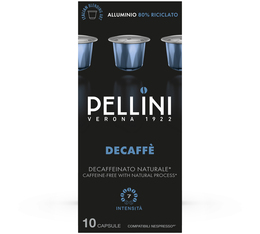 Pellini Nespresso* Original Compatible Pods Decaf x 10