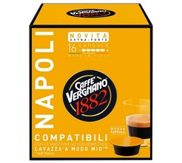 Lavazza A Modo Mio capsules Caffè Vergnano Napoli x 16 Lavazza coffee pods