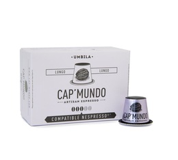 Cap'Mundo Umbila Lungo Nespresso® Compatible Capsules x 10