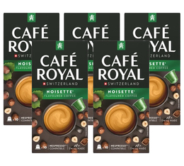 50 Nespresso* Original Compatible Capsules Noisette – CAFE ROYAL