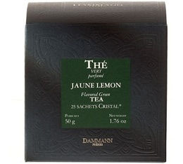 Dammann Frères 'Jaune lemon' flavoured green tea - 25 Cristal® sachets
