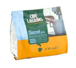 Café Liegeois 'Discret Deca' Decaffeinated coffee pods for Senseo x18