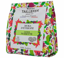 Maison Taillefer - Hazelnut flavoured coffee pods for Senseo x16