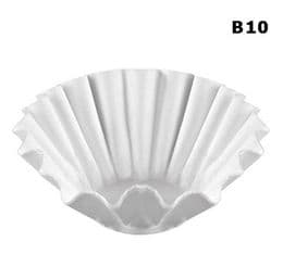 Bravilor Extras: 1 box of 250 B10 flat-bottomed paper filters