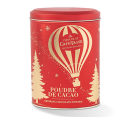 Café-Tasse Hot Chocolate Powder in Christmas Metal Tin - 250g