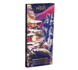 Maison Weiss Christmas Milk Chocolate Bar with nougatine - 90g