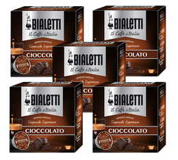 Bialetti Mokespresso Capsules Cioccolato x 60 coffee pods