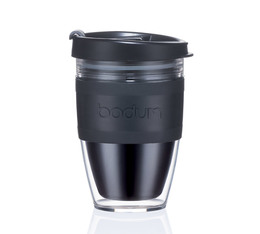 Bodum Joycup reusable mug in black - 300ml
