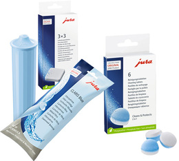 Jura complete maintenance kit with Claris Blue