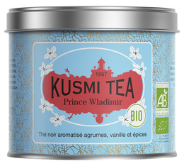Kusmi Tea Prince Vladimir Organic Black Tea - 100g Loose Leaf Tin