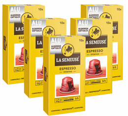 La Semeuse - Nespresso Compatible Café Il Piacere expresso Italiano - 5x10 capsules