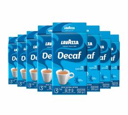 Lavazza Decaf Ground Coffee 8 x 250g