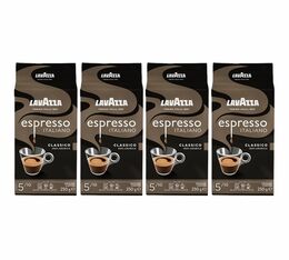 Lavazza Espresso Italiano Ground Coffee - 4 x 250g