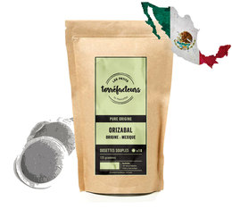 Les Petits Torréfacteurs 'Orizabal Mexique' coffee pods for Senseo x 18