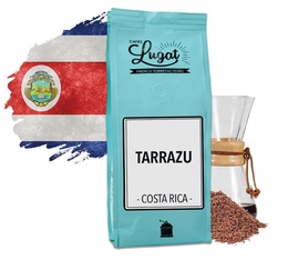 Ground coffee for Hario/Chemex coffee makers : Costa Rica - Tarrazu - 250g - Cafés Lugat