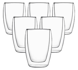 6x27cl 'Thermic Glass Accademia' double wall glasses - Luigi Bormioli