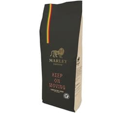 Marley Coffee Keep On Moving coffee beans - 1kg - Rainforest Alliance certified