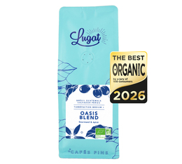 Cafés Lugat Organic Coffee Beans - Oasis Blend - 250g
