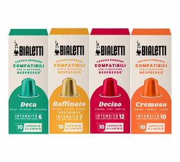 Bialetti Nespresso* Original Compatible Capsules Variety Pack x 40