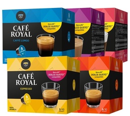 Café Royal Dolce Gusto pods Discovery pack x 80 pods