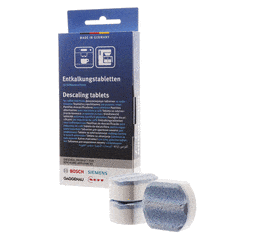 Bosch Siemens 2 in 1 Descaling Tablets