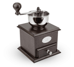 Peugeot Brazil manual coffee grinder - Walnut-stained beechwood