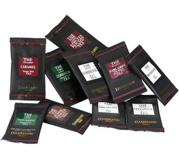 Assortment of 18 individually wrapped tea bags - Dammann Frères