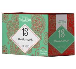 Maison Taillefer Mint green tea - 20 teabags