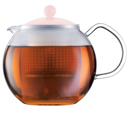 Bodum Assam Strawberry Teapot with French press system - 1L
