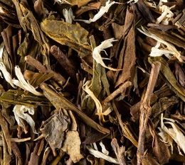Dammann Frères 'Pear & Vanilla Houjicha' green tea - 100g loose leaf tea