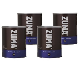 Zuma Thick Hot Chocolate suitable for vegetarians or vegans - 4 x 2kg