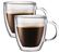 2x30cl double wall glasses (with handle) - Bodum Bistro