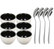 Coffee Cupping Set 6 Bowls + 4 Spoons - Rhino Coffee Gear