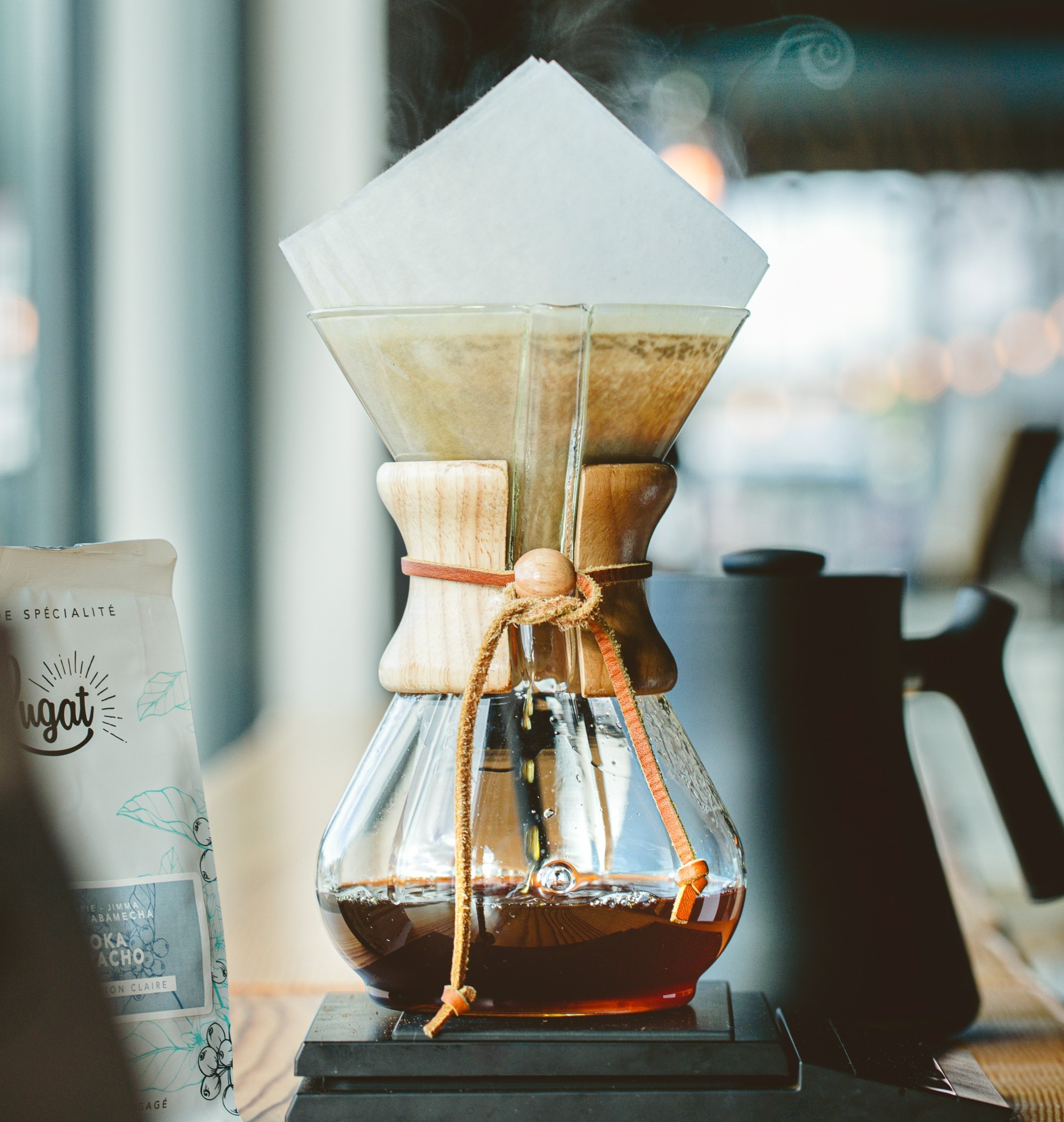 Le meilleur filtre inox à double paroi pour un café en extraction douce  d'exception