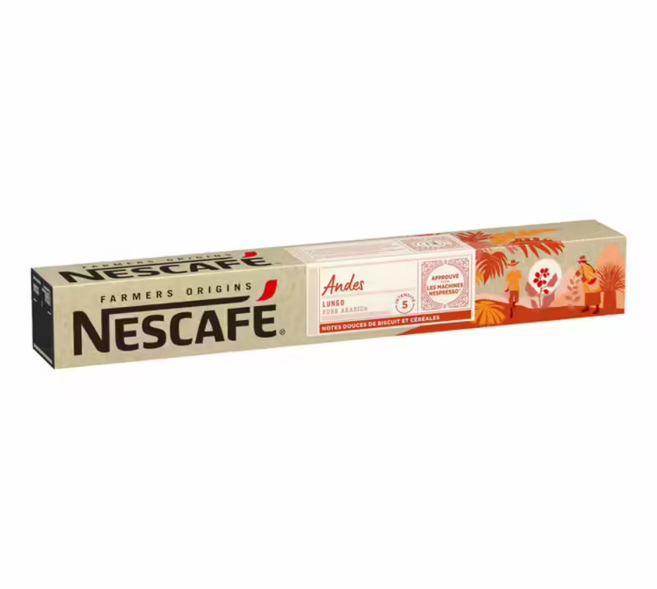 Capsule compatible Nespresso Nescafé la gamme Farmers Originals